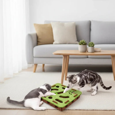 Jouet Puzzle pour Chats - Stimulez leur instinct!