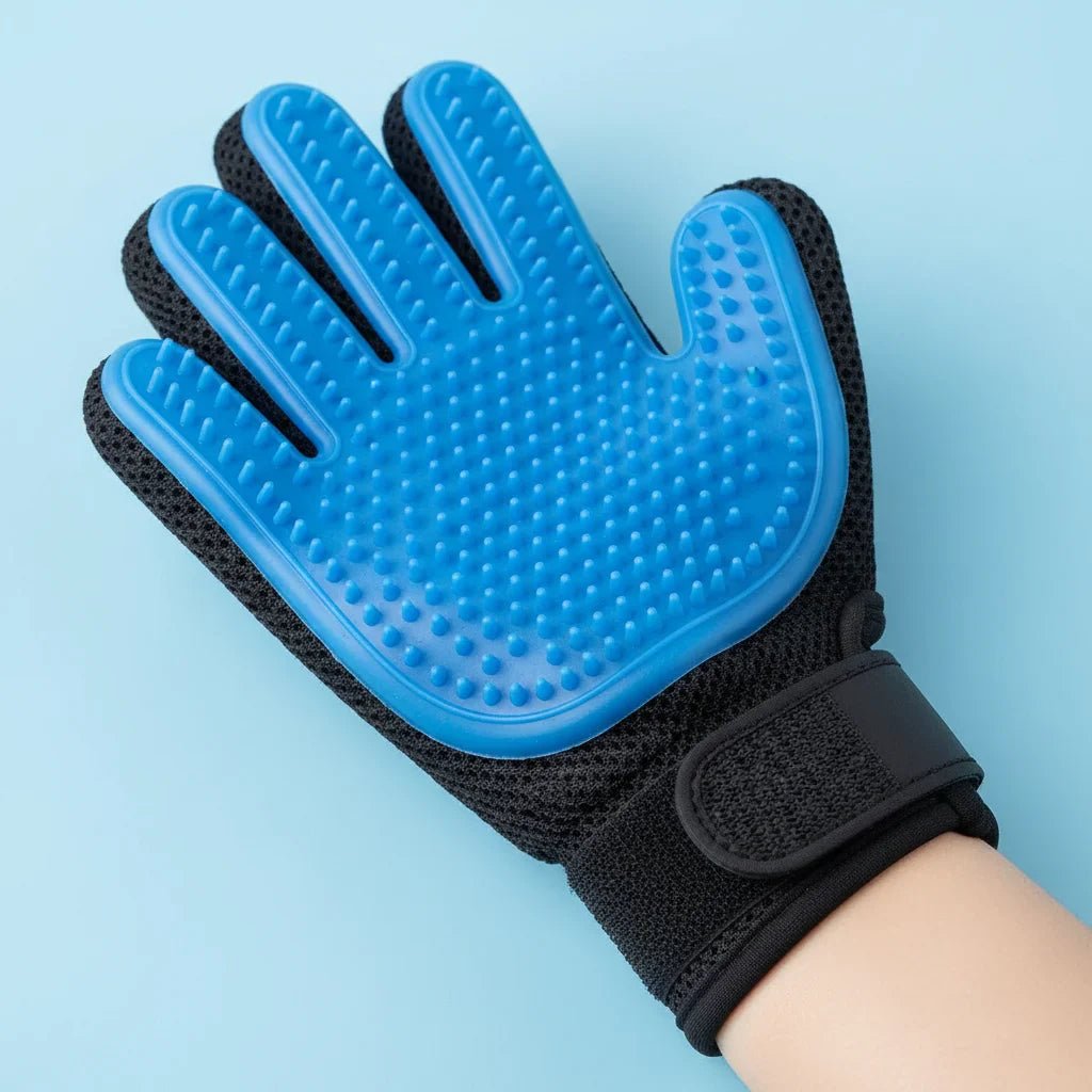 Gants de Toilettage en Silicone - Douceur et Confort pour Votre Animal - Mon Compagnon Douillet
