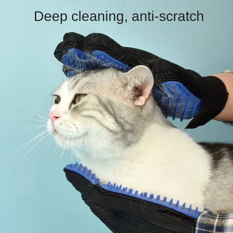 Gants de Toilettage en Silicone - Douceur et Confort pour Votre Animal - Mon Compagnon Douillet