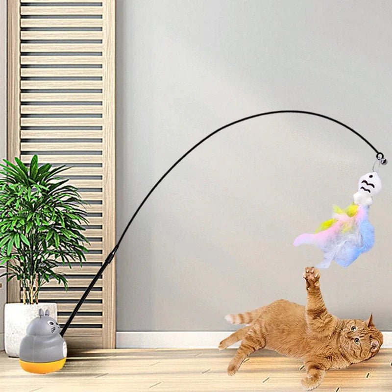 Jouet à Plumer pour Chats - Amusez votre félin! - Mon Compagnon Douillet