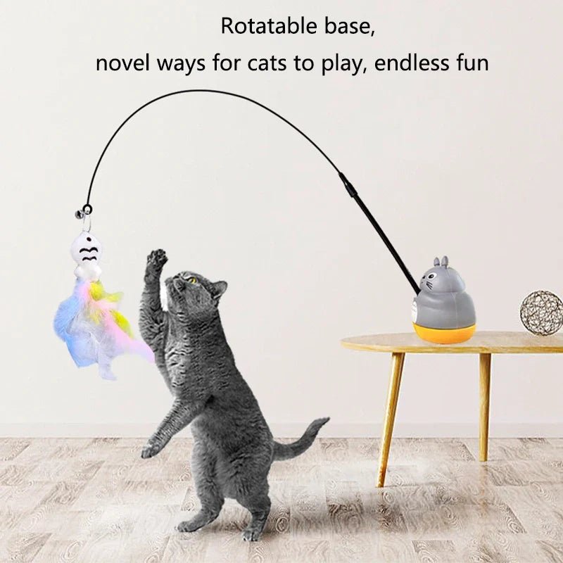 Jouet à Plumer pour Chats - Amusez votre félin! - Mon Compagnon Douillet