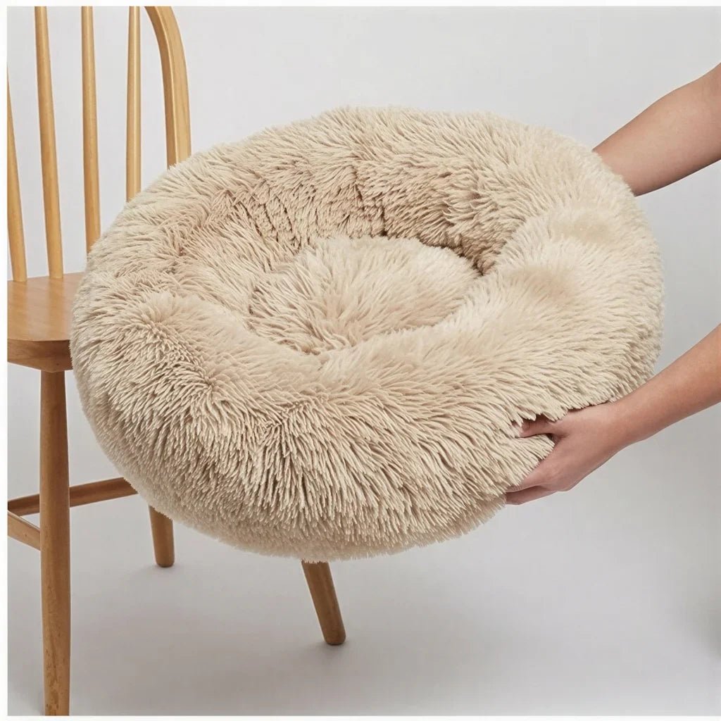 Lit Rond Super Doux pour Animaux - Confort Ultime pour Votre Compagnon - Mon Compagnon Douillet