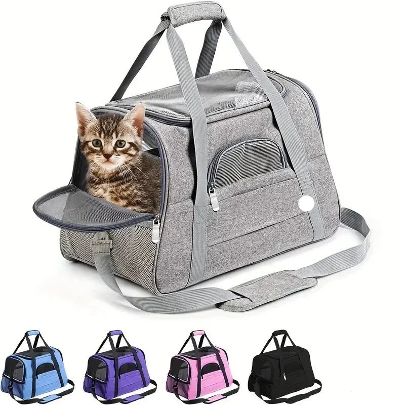 Transporteur Douillet pour Chats - Voyagez avec style et confort! - Mon Compagnon Douillet