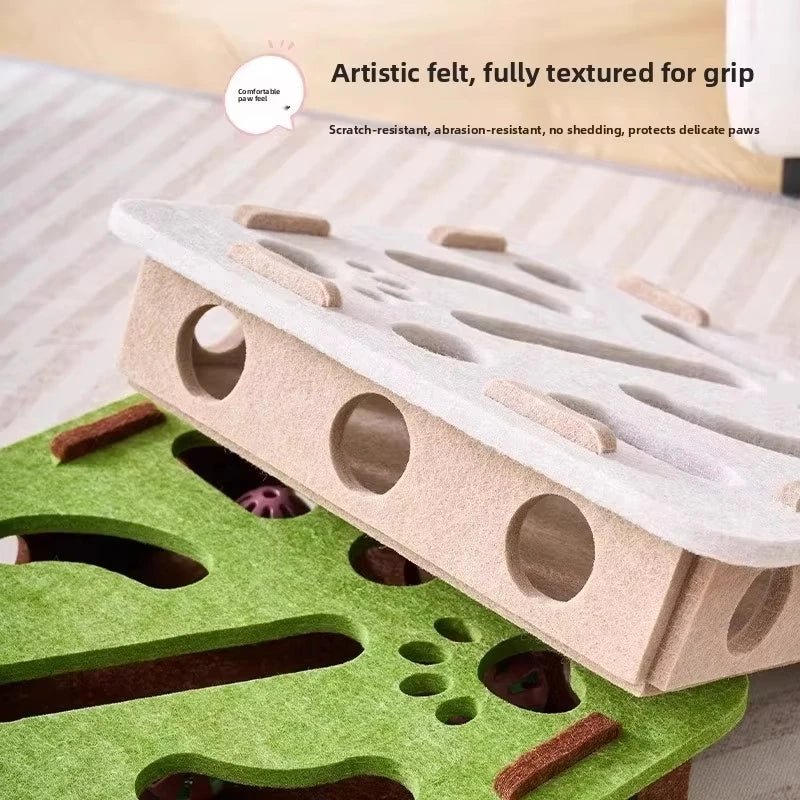 Jouet Puzzle pour Chats - Stimulez leur instinct! - Mon Compagnon Douillet