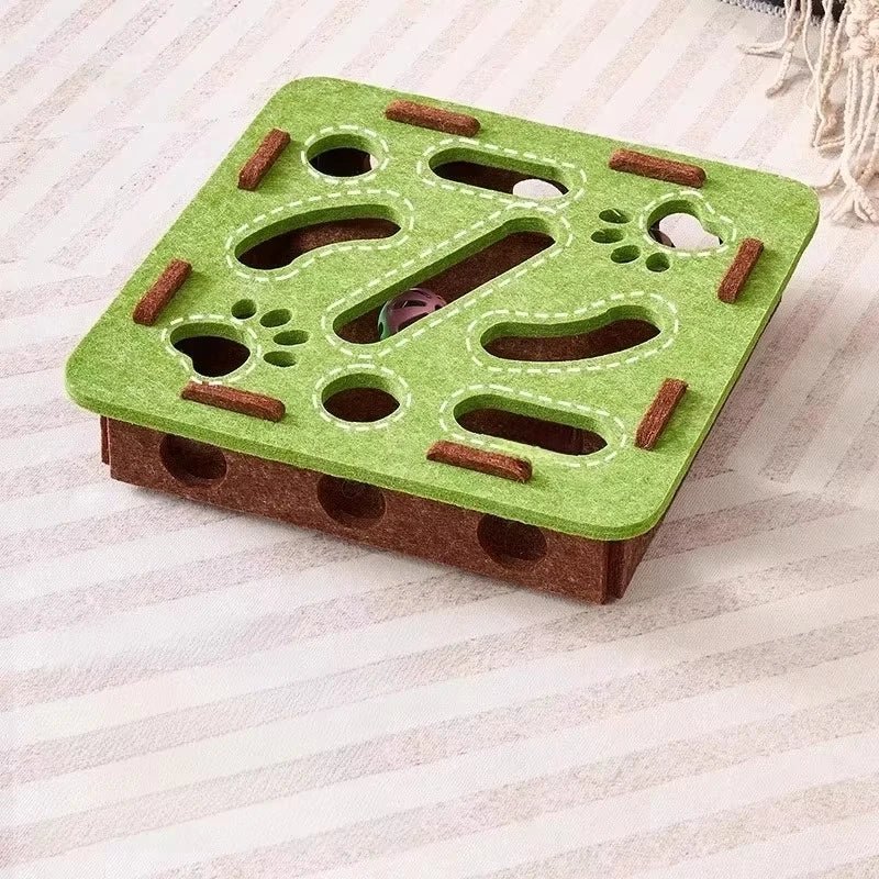 Jouet Puzzle pour Chats - Stimulez leur instinct! - Mon Compagnon Douillet