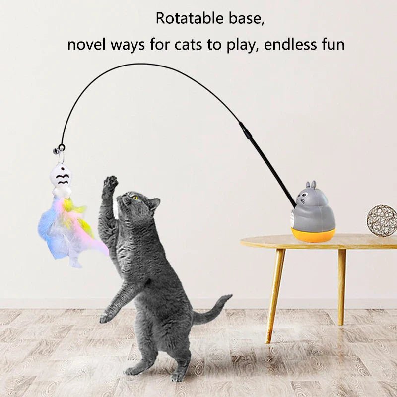 Jouet à Plumer pour Chats - Amusez votre félin! - Mon Compagnon Douillet