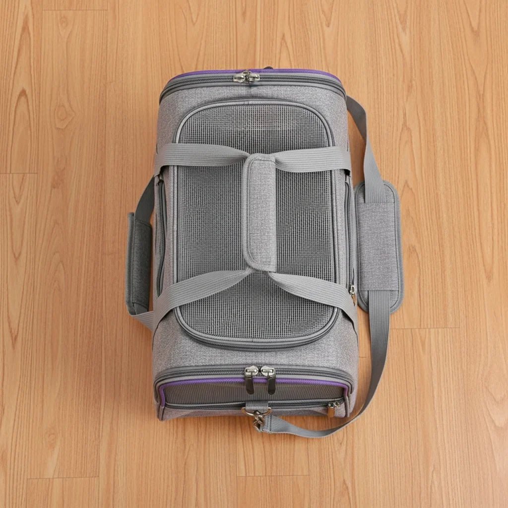 Transporteur Douillet pour Chats - Voyagez avec style et confort! - Mon Compagnon Douillet