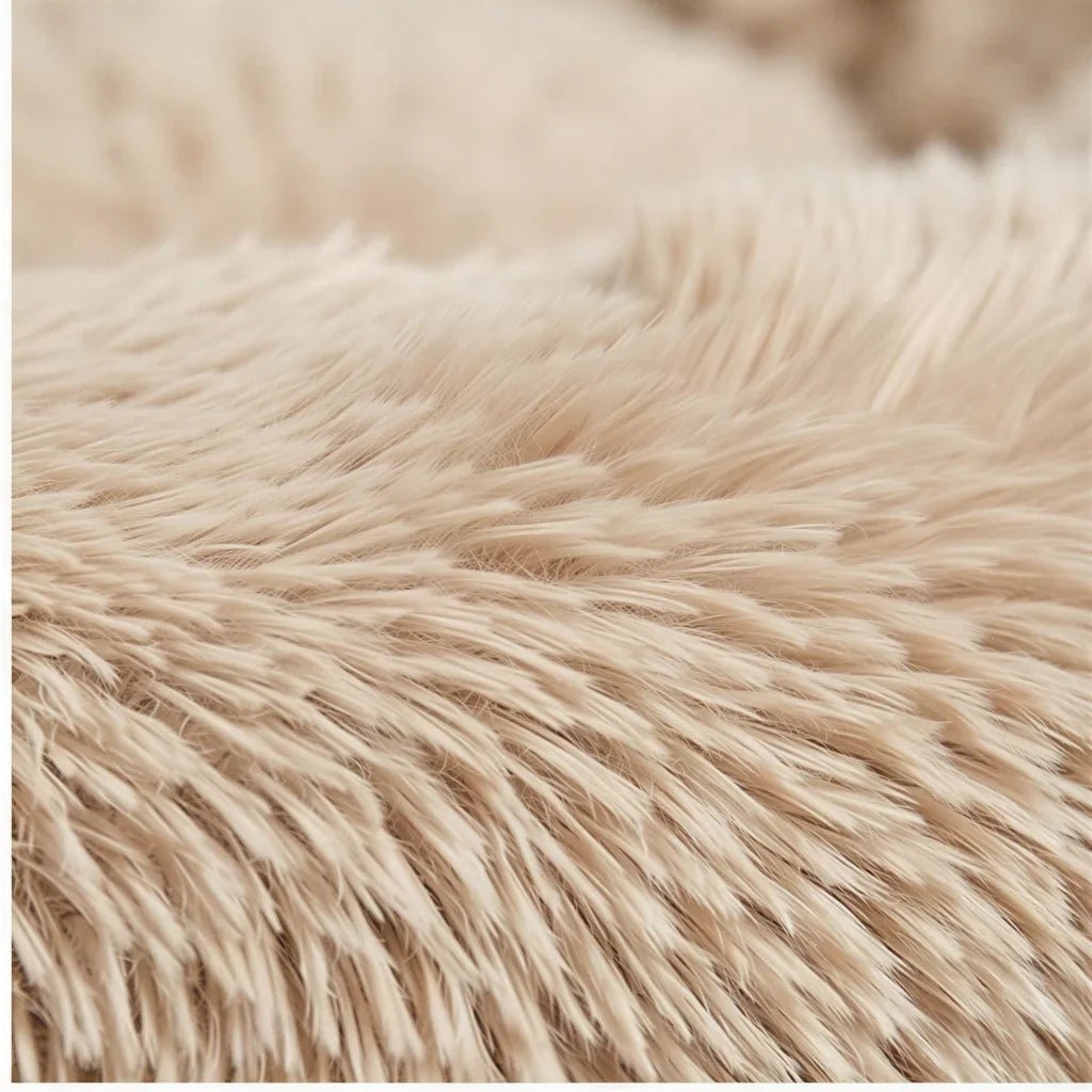 Lit Rond Super Doux pour Animaux - Confort Ultime pour Votre Compagnon - Mon Compagnon Douillet