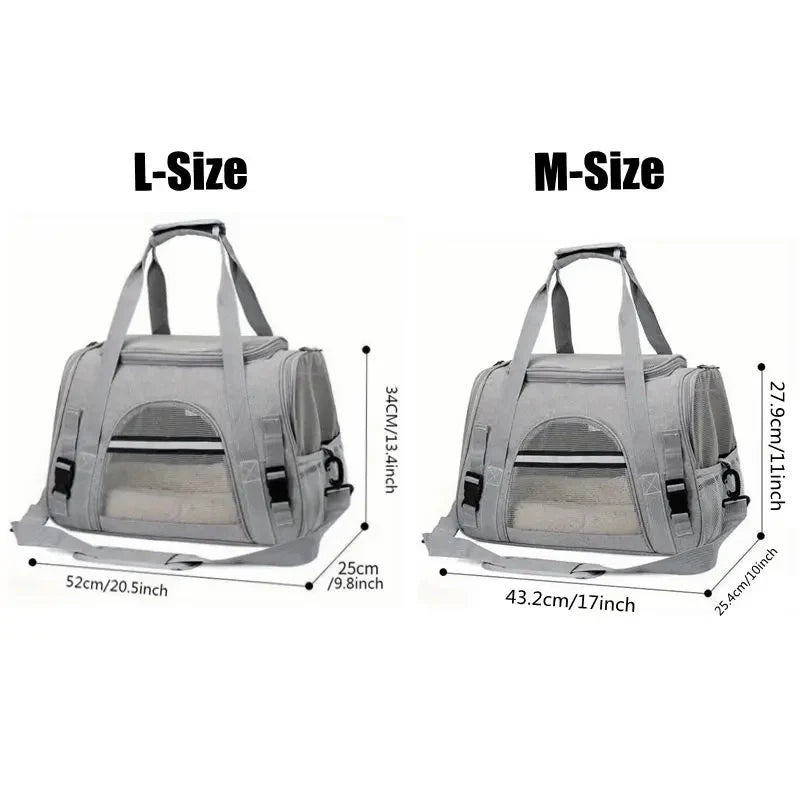 Transporteur Douillet pour Chats - Voyagez avec style et confort! - Mon Compagnon Douillet