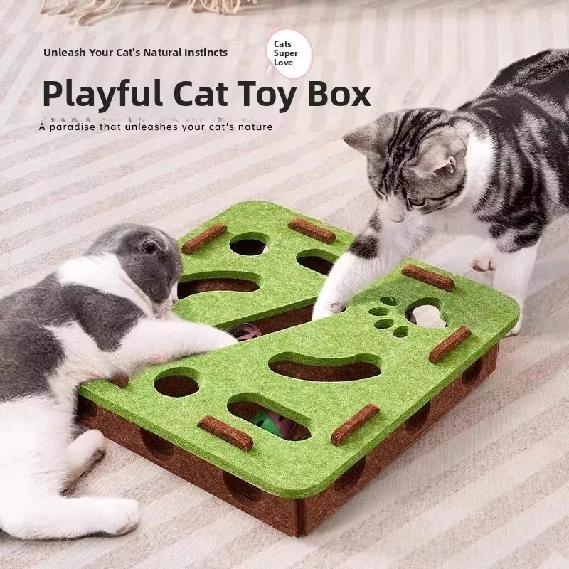 Jouet Puzzle pour Chats - Stimulez leur instinct! - Mon Compagnon Douillet