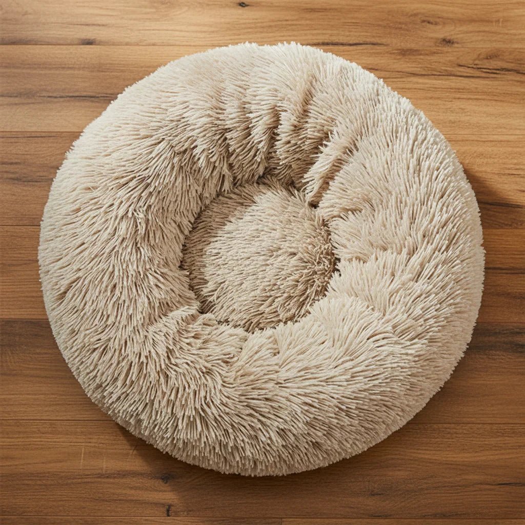 Lit Rond Super Doux pour Animaux - Confort Ultime pour Votre Compagnon - Mon Compagnon Douillet